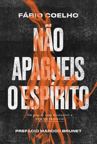 Capa do livro Não Apagueis o Espírito, de Fábio Coelho.
